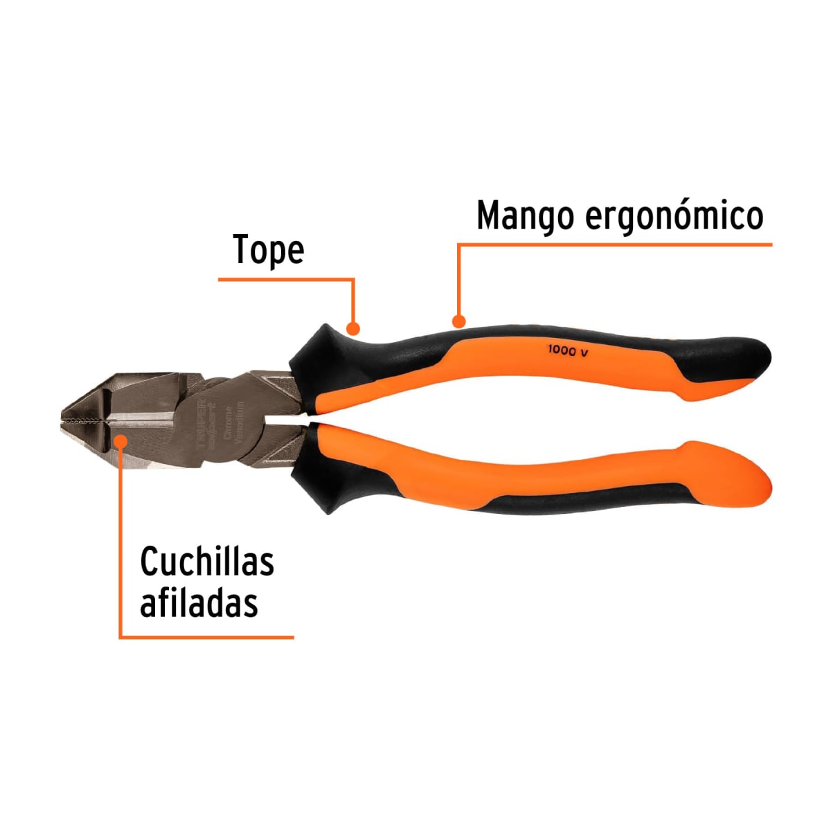 Alicate universal profesional 8