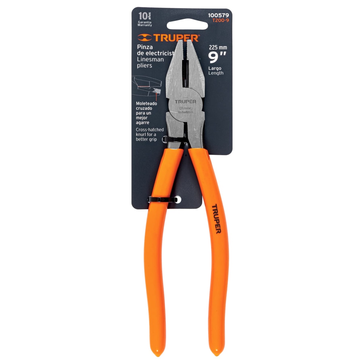 Alicate universal 9'' mango de pvc Truper4