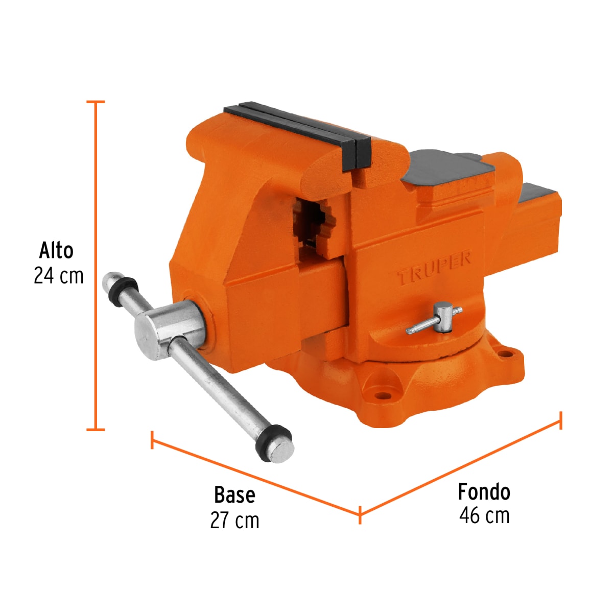 Tornillo de Banco Industrial 6 Truper2