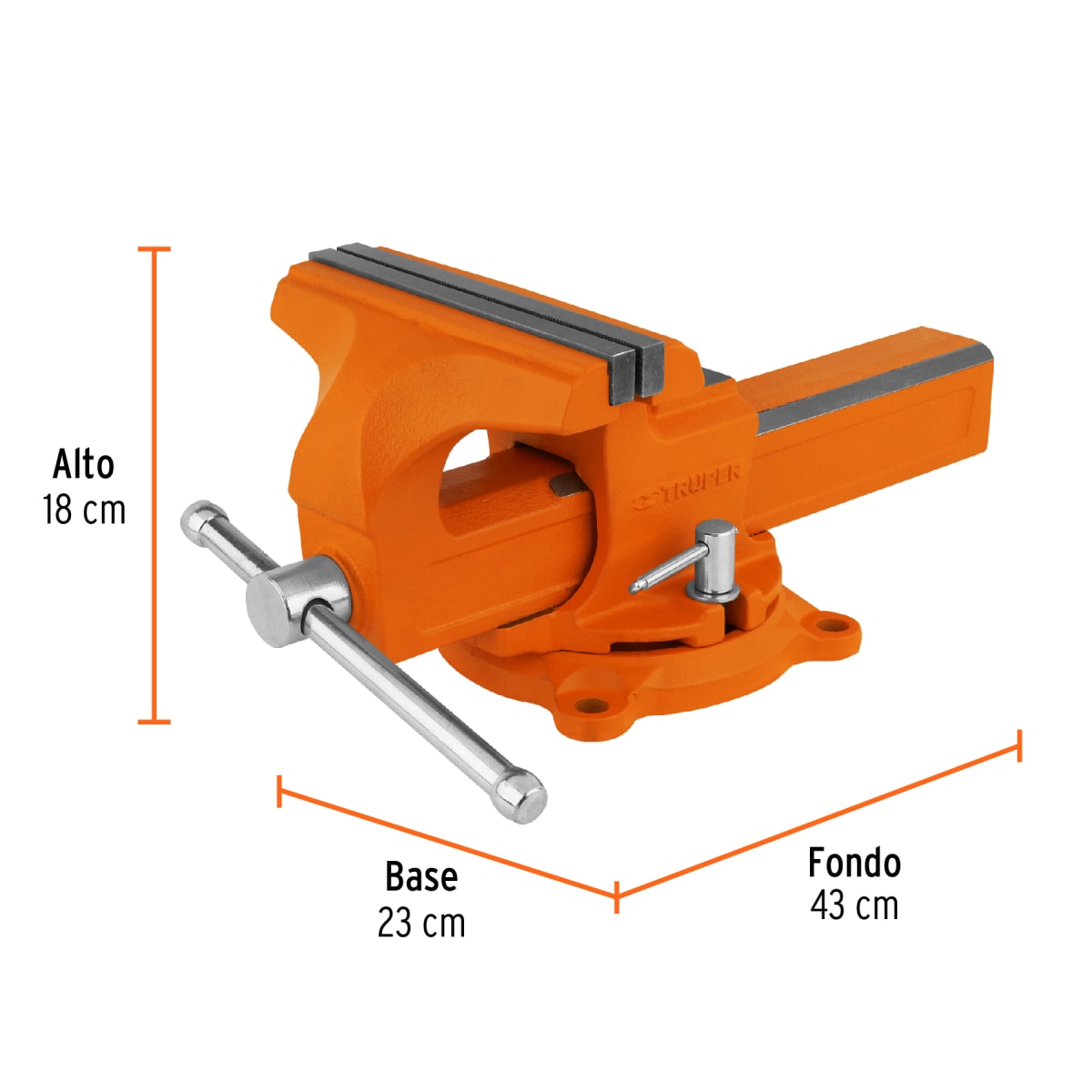 Tornillo de Banco Tipo Europeo 8