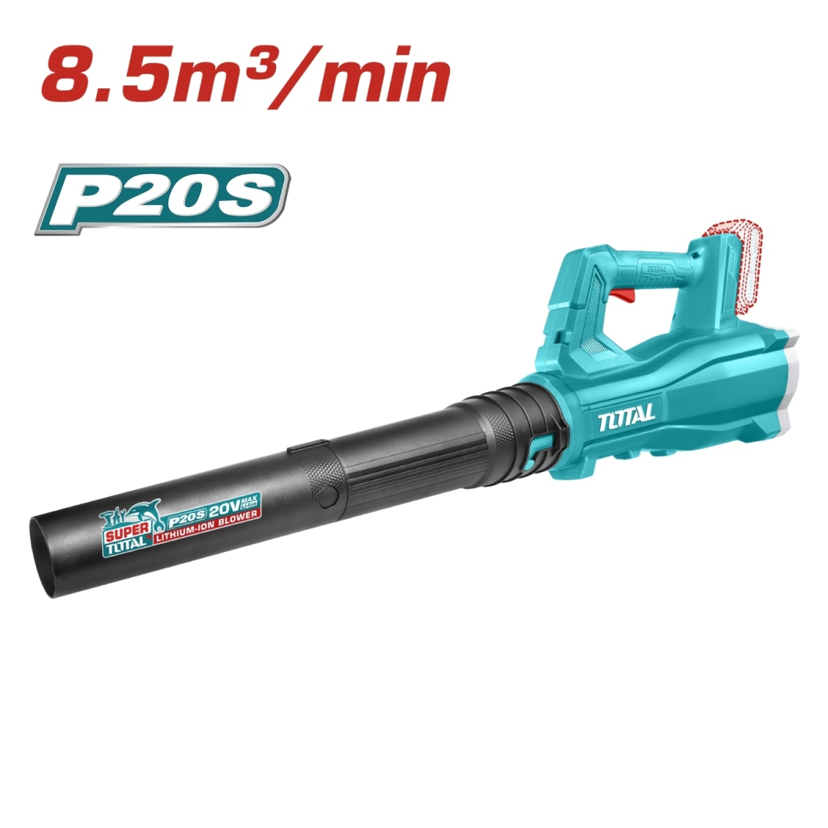 Soplador Inalámbrico 20V sin bateria Total2