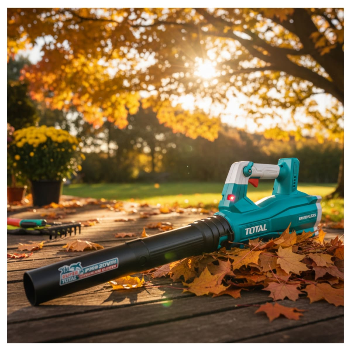 Sopladora con Vel.Variable (solo cabezal) 20v Total2