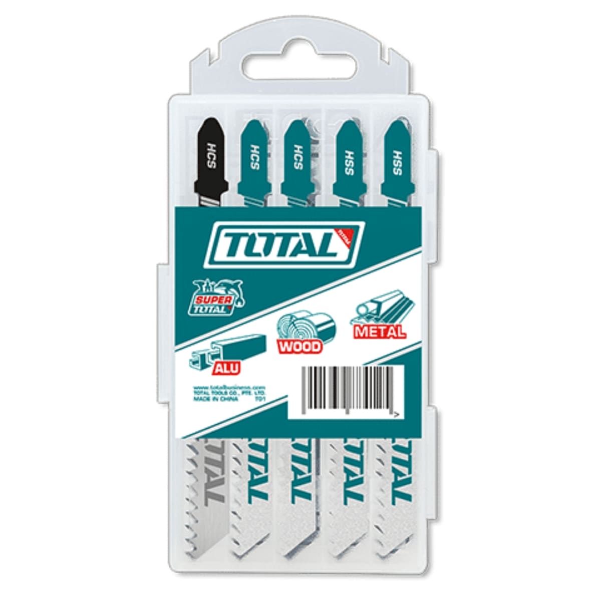 Set de Cuchillas para Caladora 15pcs Total3