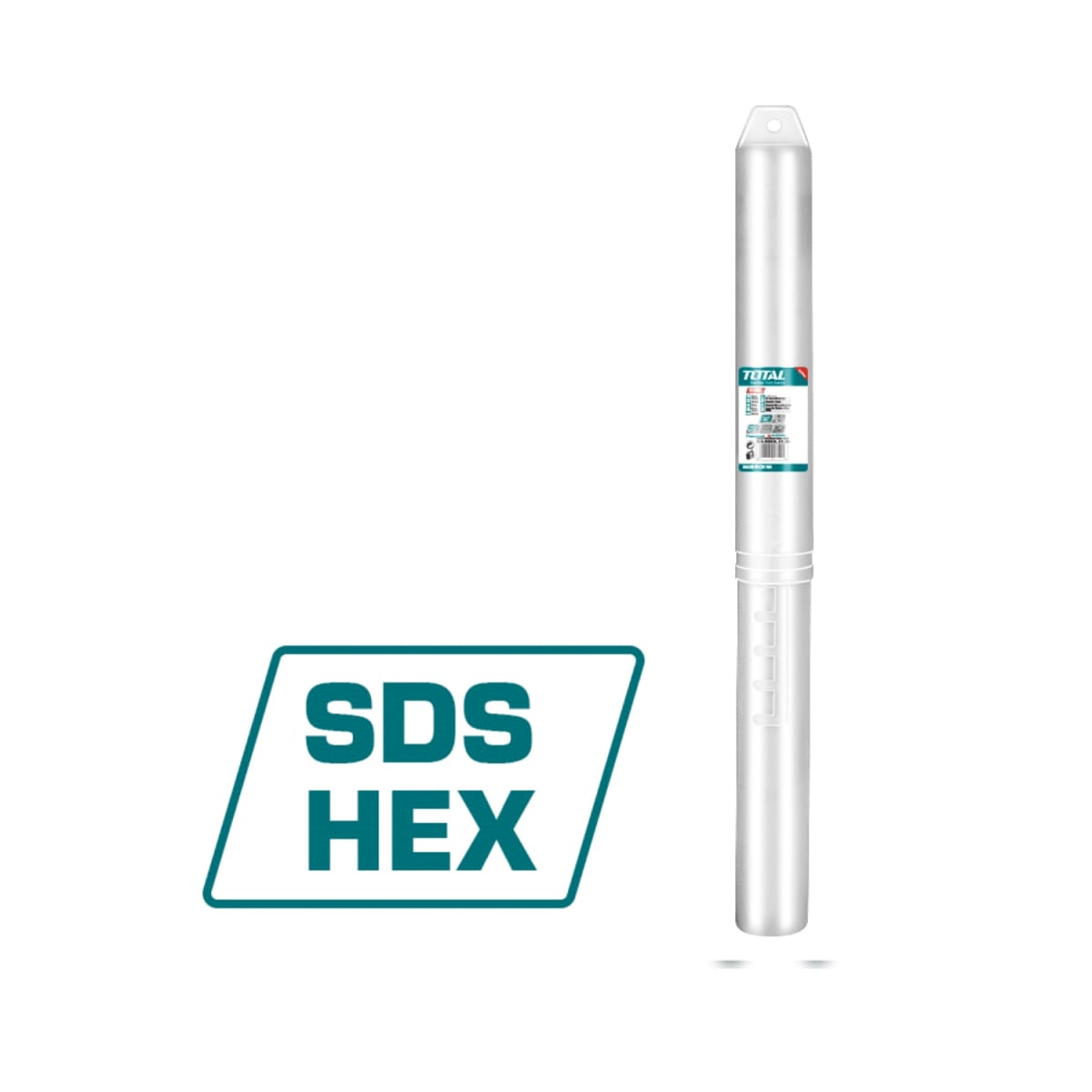 Cincel SDS Hex Plana 28x35x530mm Total2