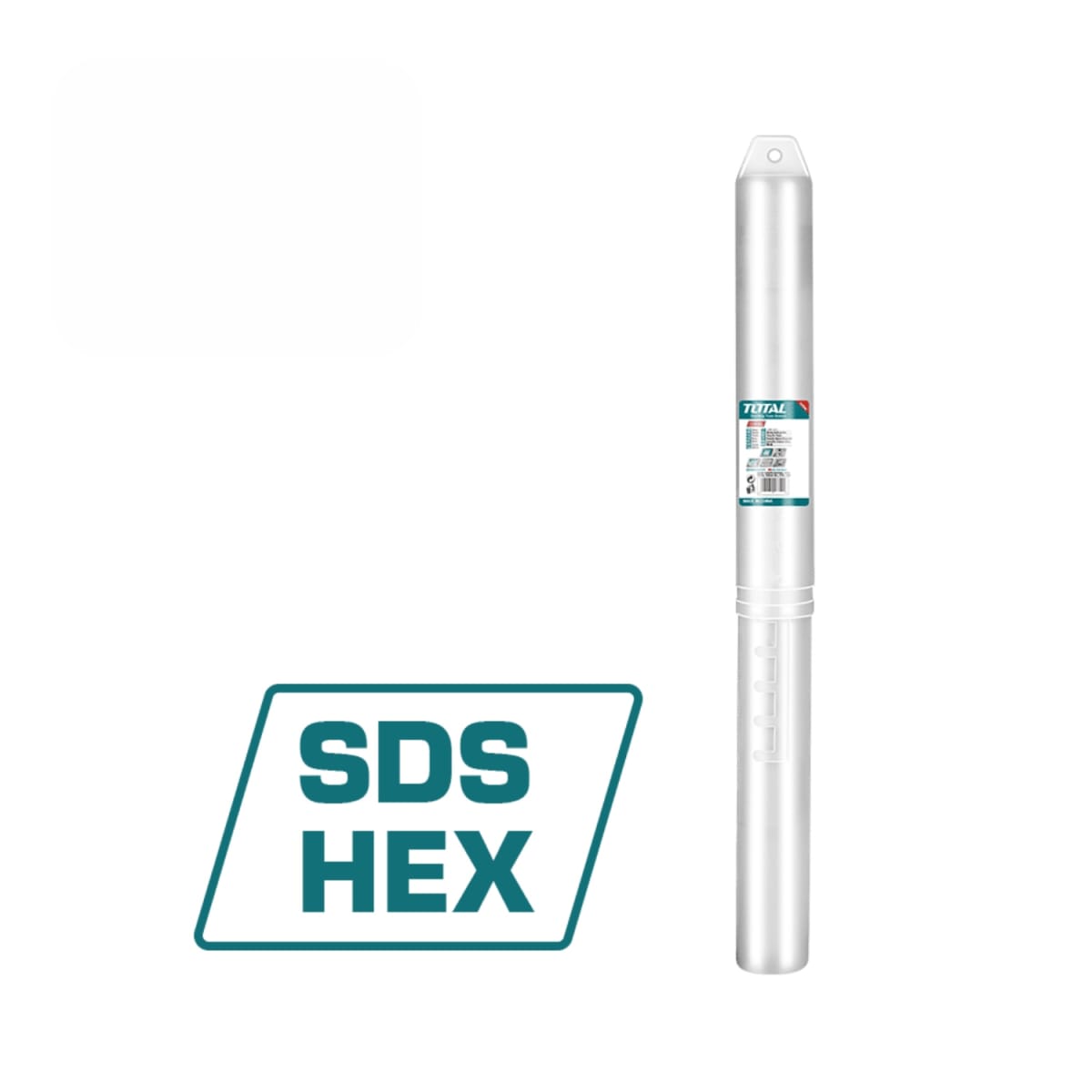 Cincel SDS Hex Plana 30x400x35mm Total2