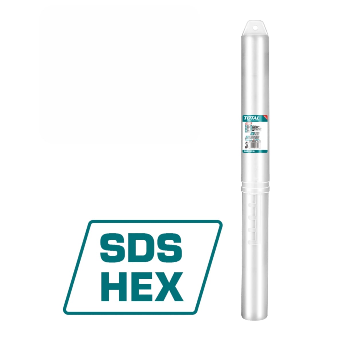 Cincel SDS Hex Plana 28x530x35mm Total2