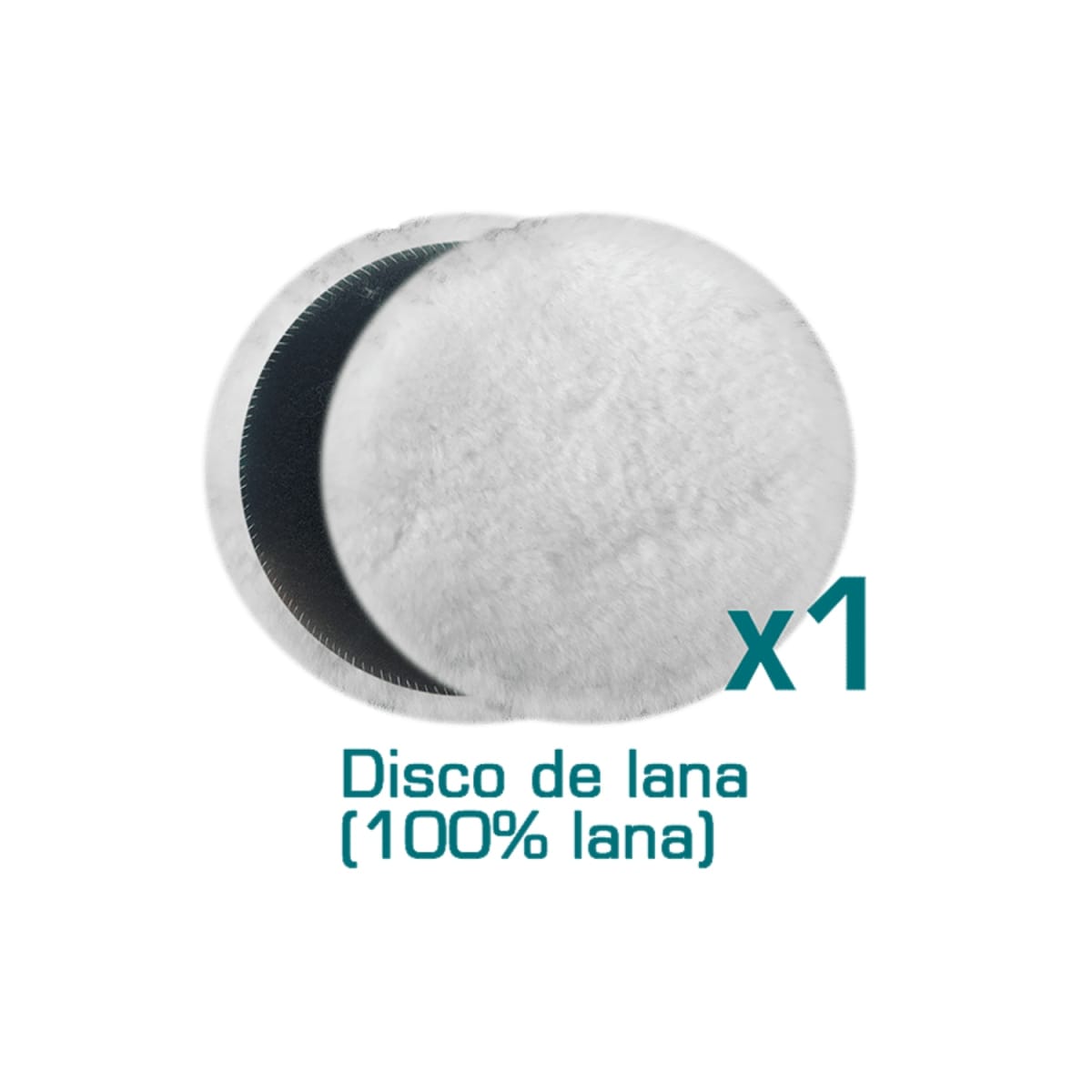 Set de Discos de Pulido Algodón + Espuma 180mm 7'' Total4