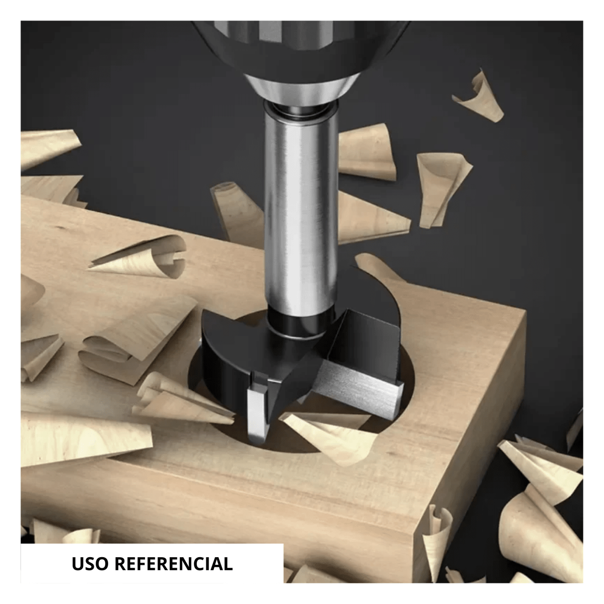 BROCA FORSTNER 35MM X 3 1/8 TOTAL3