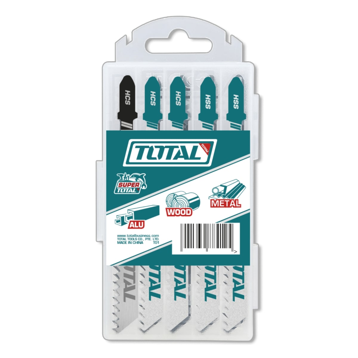 Set de Cuchillas para Caladora (madre y metal) 20pcs Total4