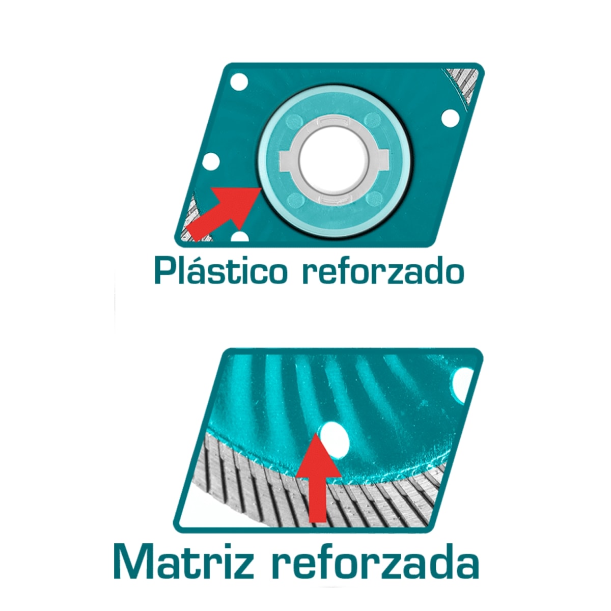 Disco Diamantado Turbo 1.4mm 115mm 4-1/2'' Total2