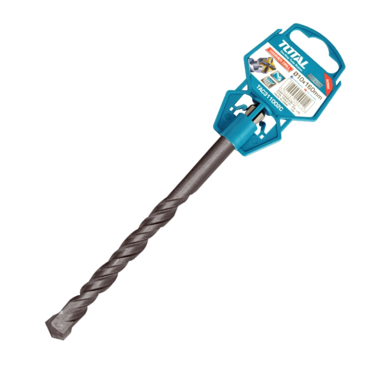 BROCA SDS PLUS 10 X 160MM INDUSTRIAL TOTAL4