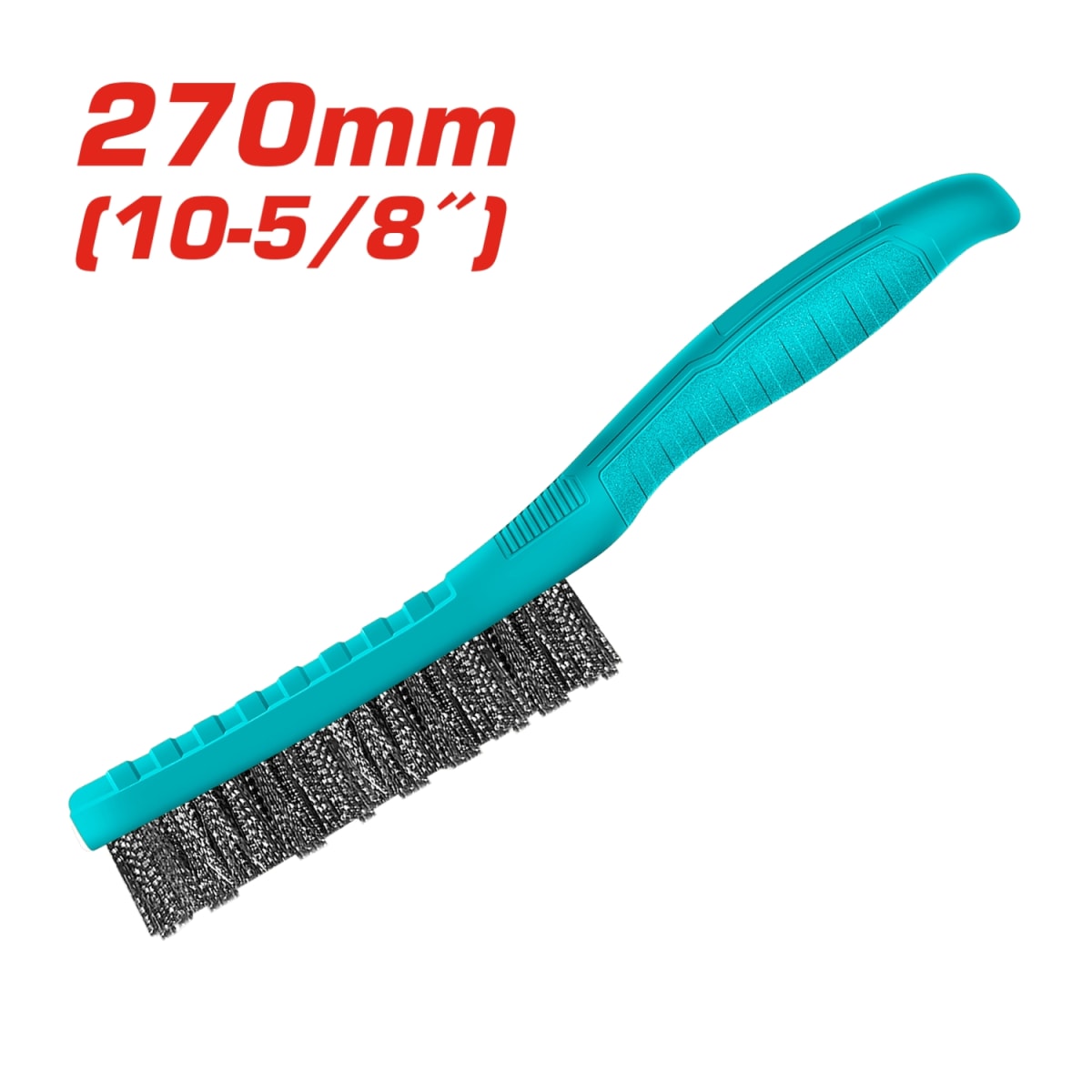 Cepillo de alambre 270mm de acero al carbono Total2