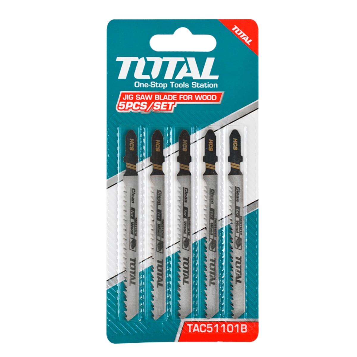 Cuchillas para Caladora 5pcs 100mm 4pcs Madera Total3