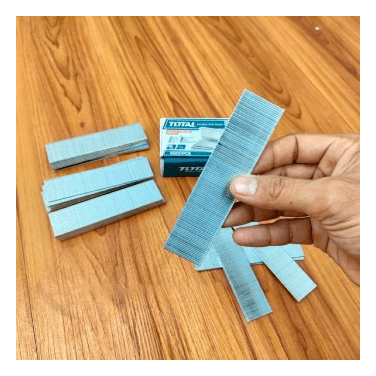 Clavos para clavadora neumática 25mm 5000 piezas Total6