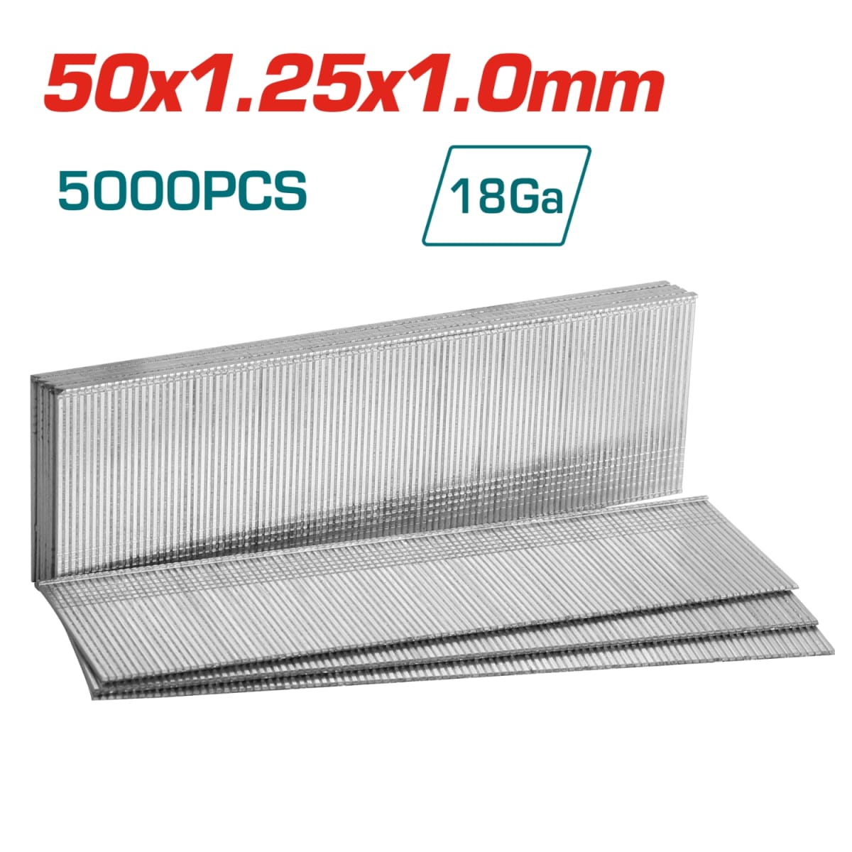 Clavos para clavadora neumática 50mm 5000 piezas Total2