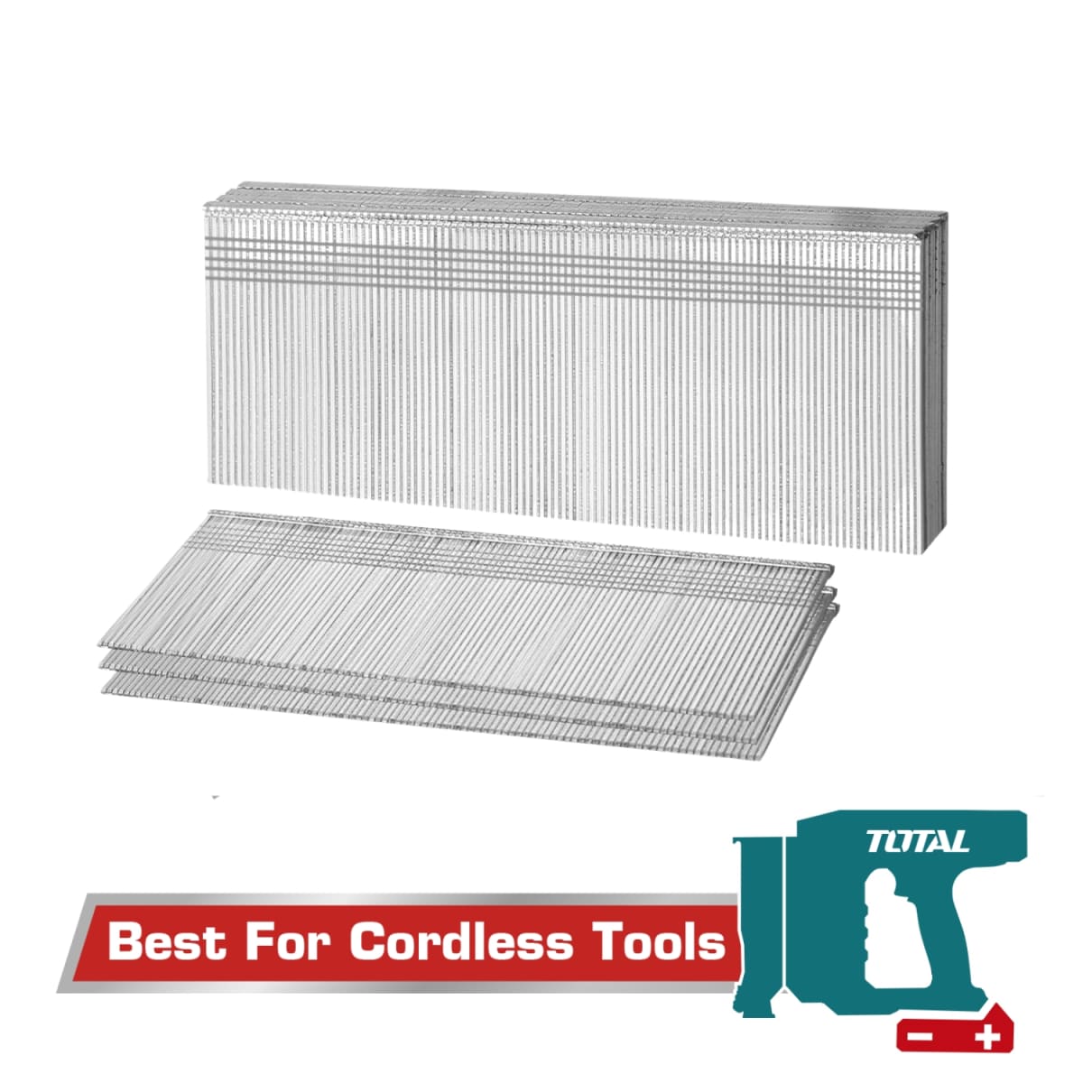 Clavos para clavadora neumática 55mm 6000 piezas Total3