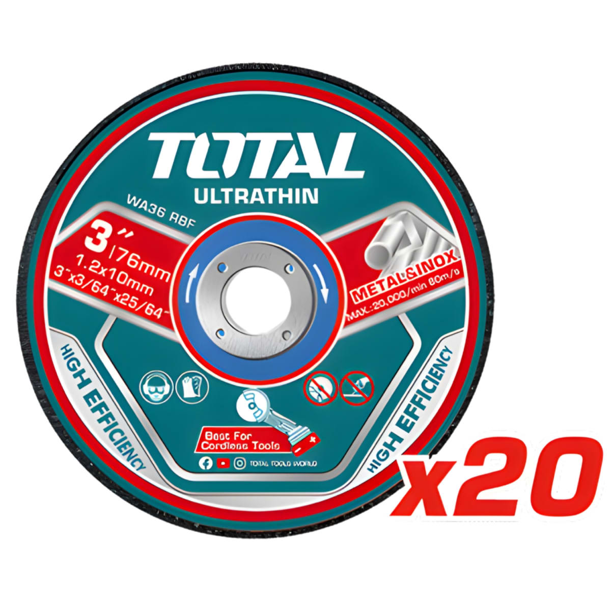 Set de Discos de Corte y Abrasivos 30pcs Total3