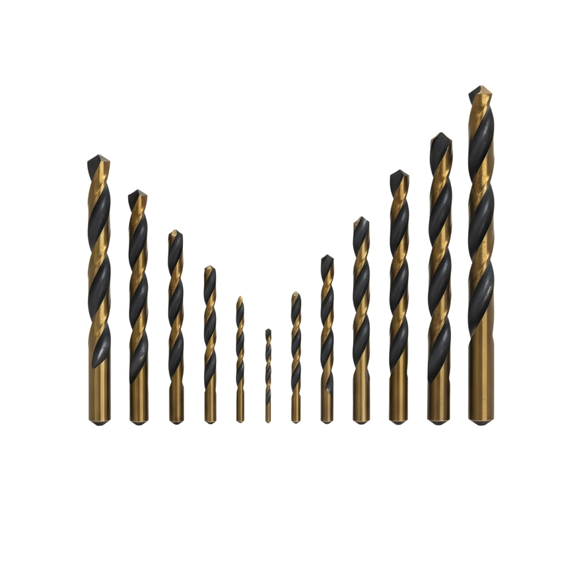 Set de Brocas HSS 12pcs 2-8mm Total1