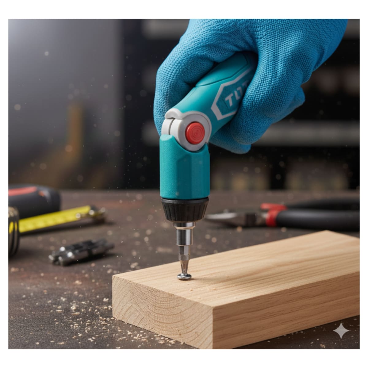 Atornillador Tipo Ratchet 13 en 1 Magnetico Total5