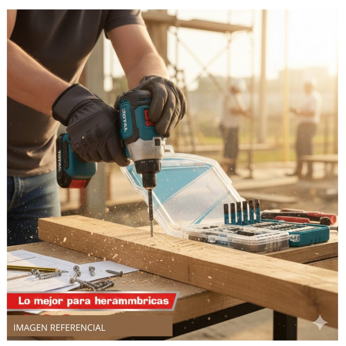 Set de Puntas para Destornillador de Impacto 31pz Total3