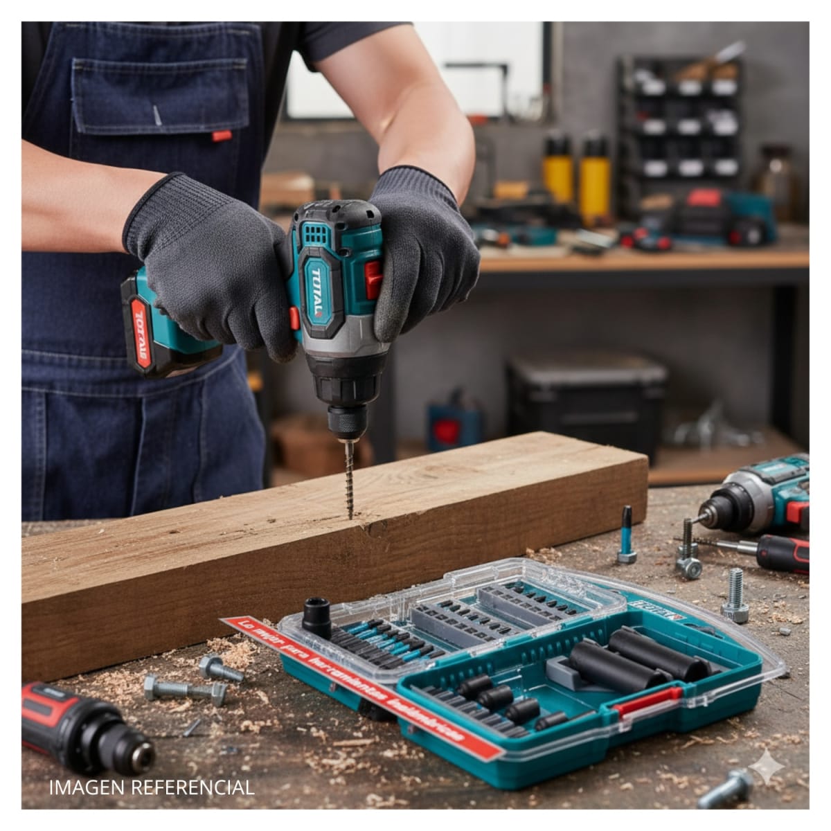 Set Puntas para atornillador de Impacto 33 piezas Total3