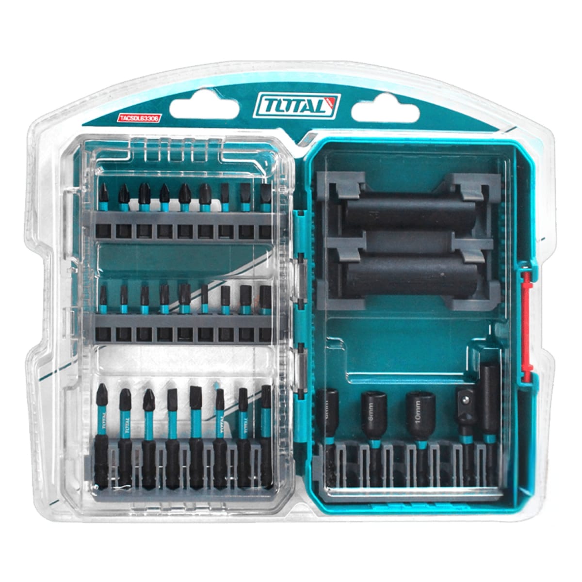 Set Puntas para atornillador de Impacto 33 piezas Total1