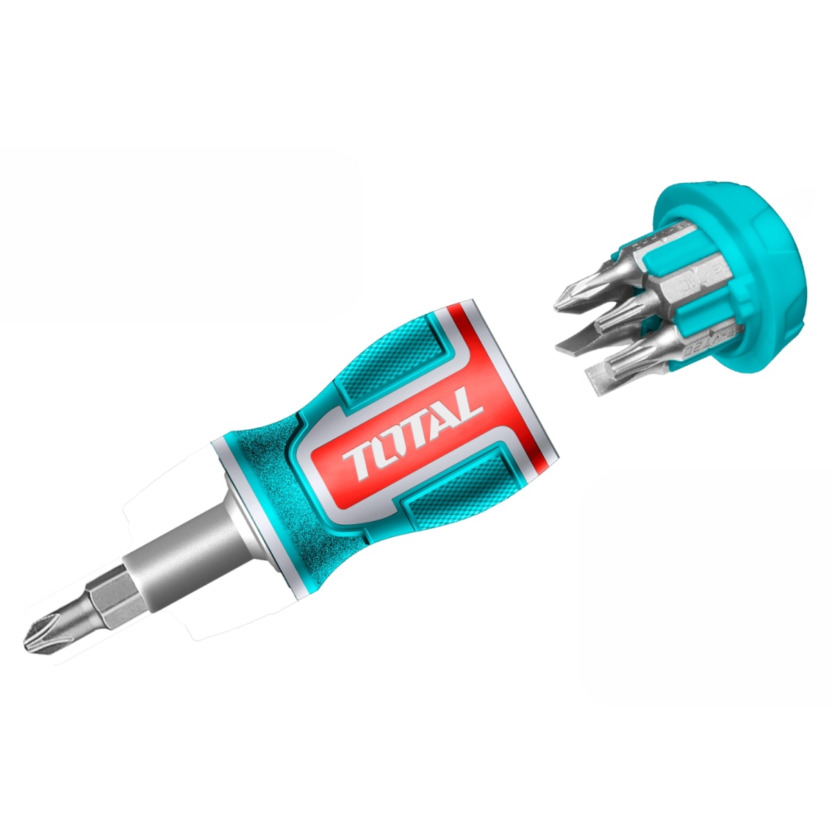 Set de Destornilladores 8 en 1 Puntas Intercambiables Total1