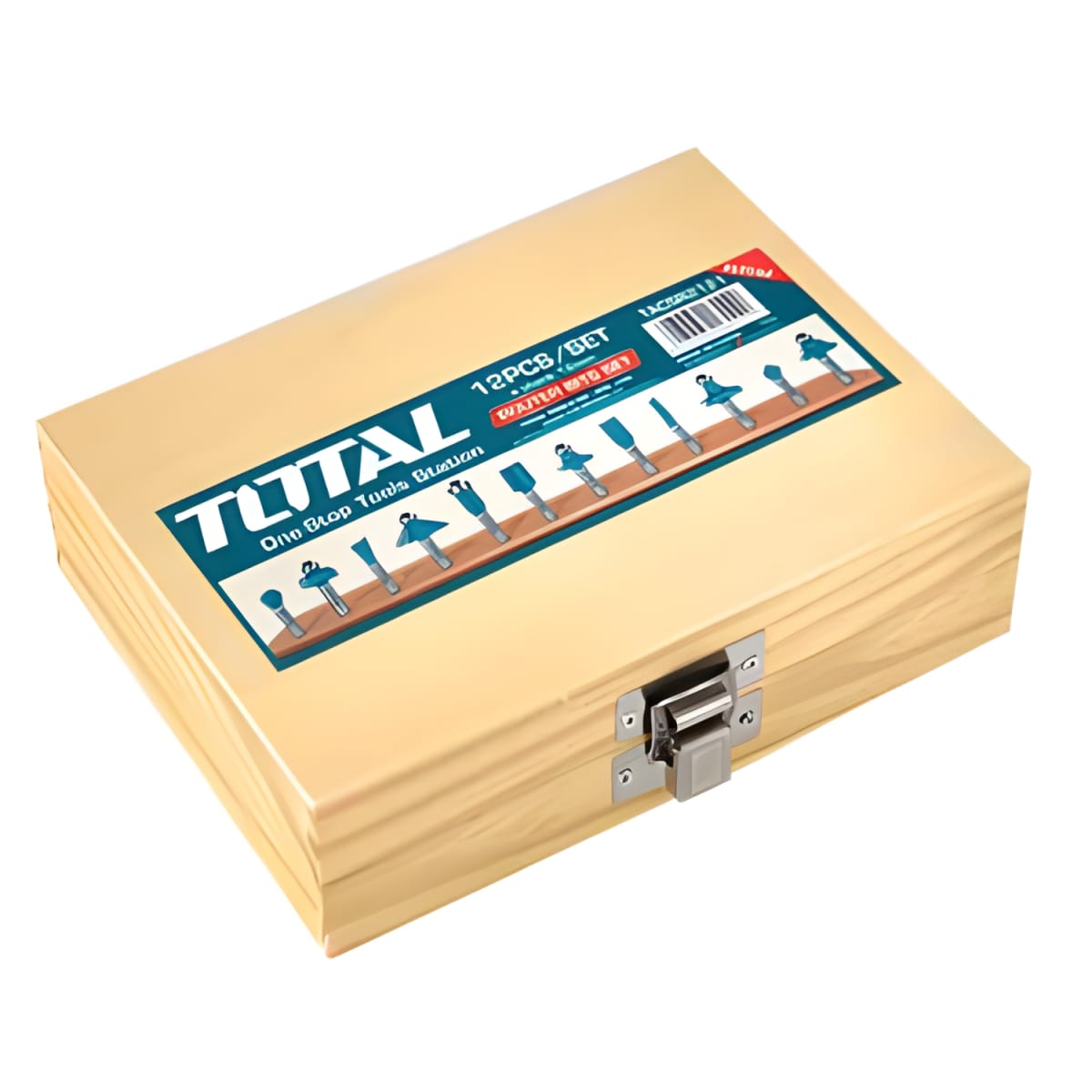 Set de Fresas 12mm 12pcs Para Ruteadora/Freseadora Total3