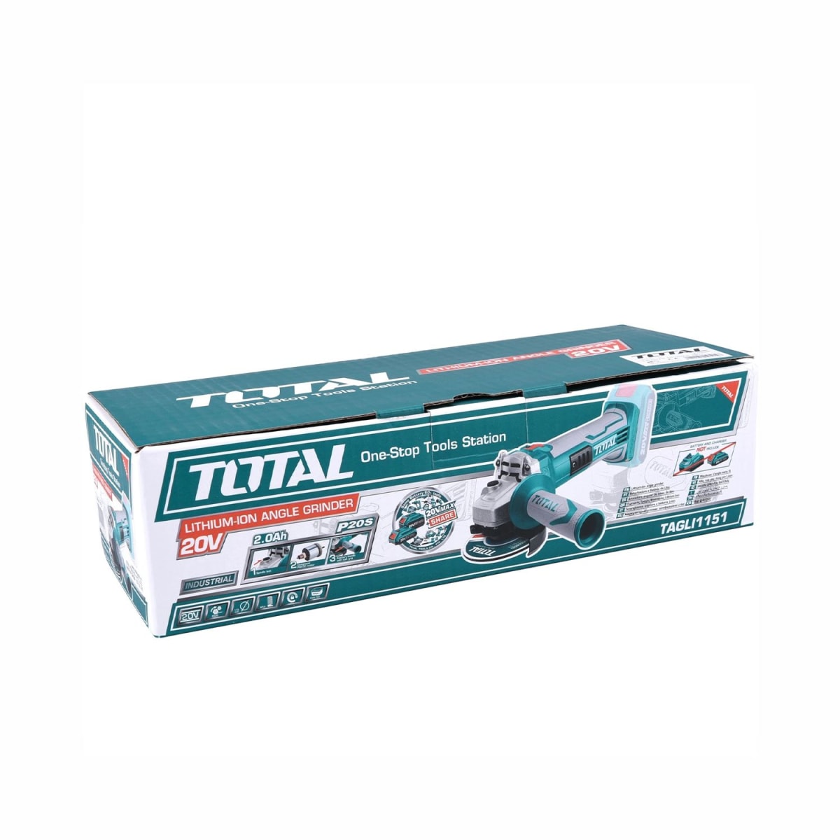 Amoladora angular 20v Brushless 4 1/2