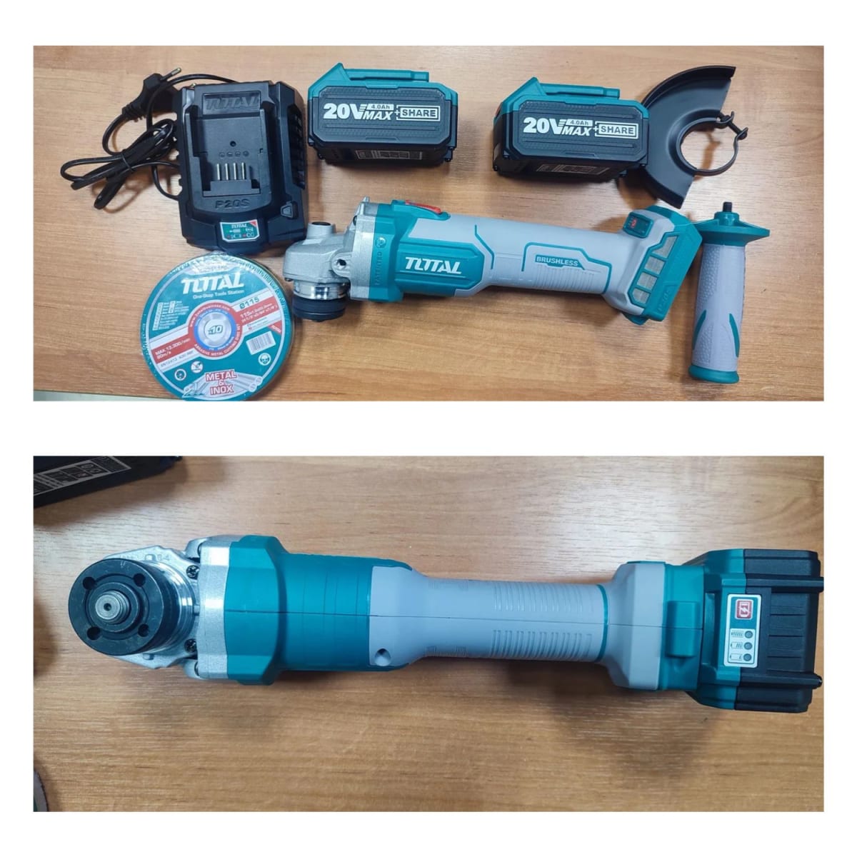 Amoladora angular 20v Brushless 4 1/2