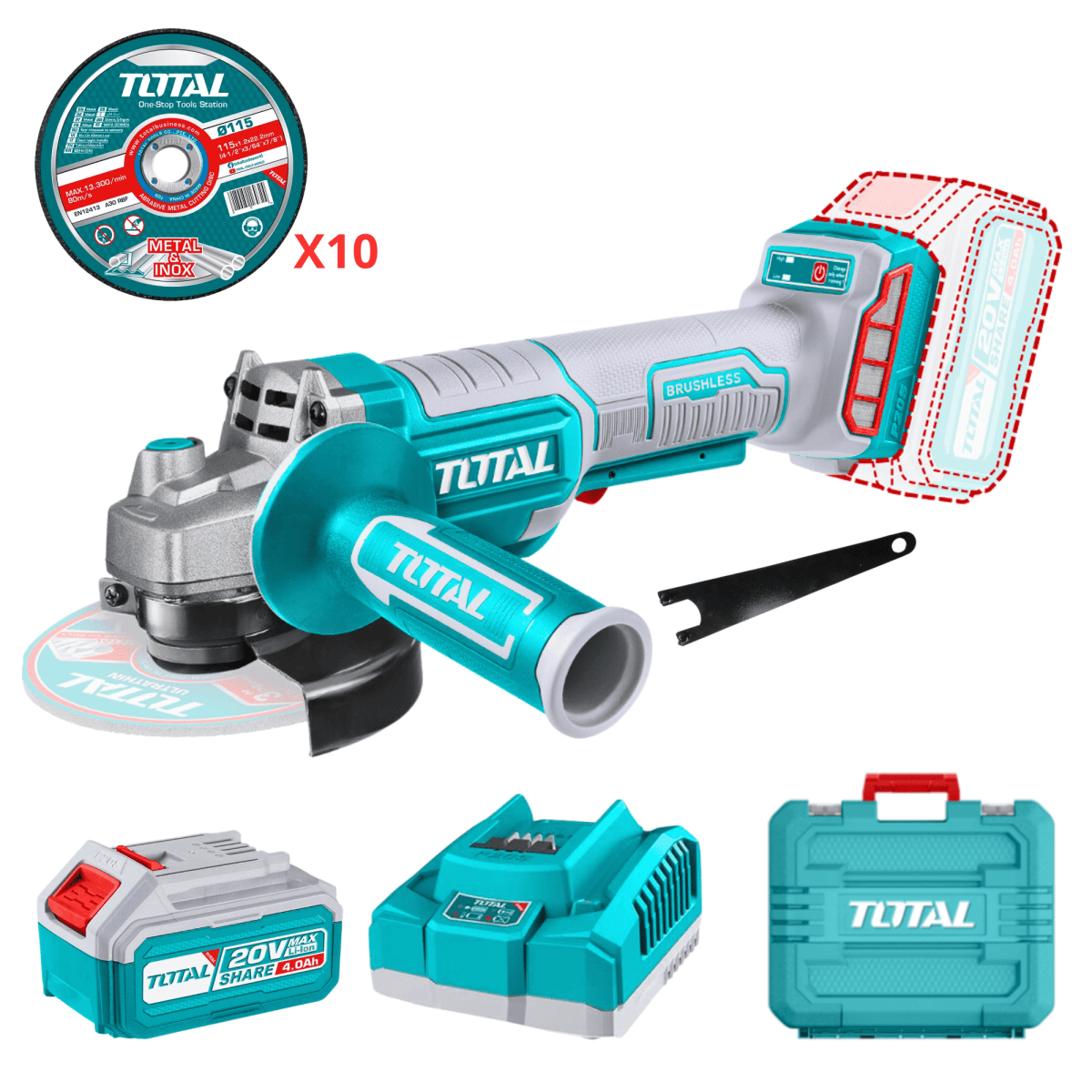 Amoladora angular 4 ½