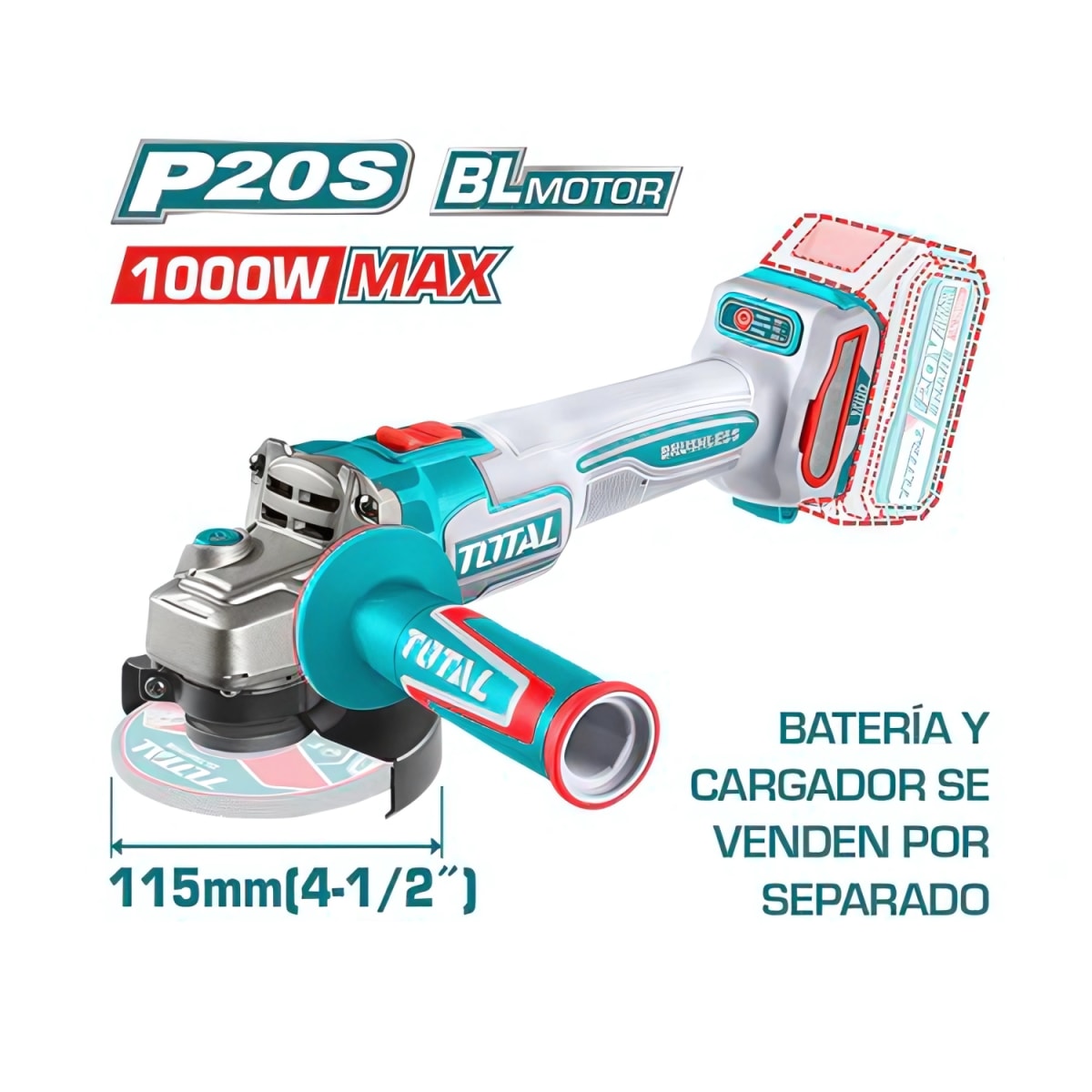 Amoladora Angular 4 ½