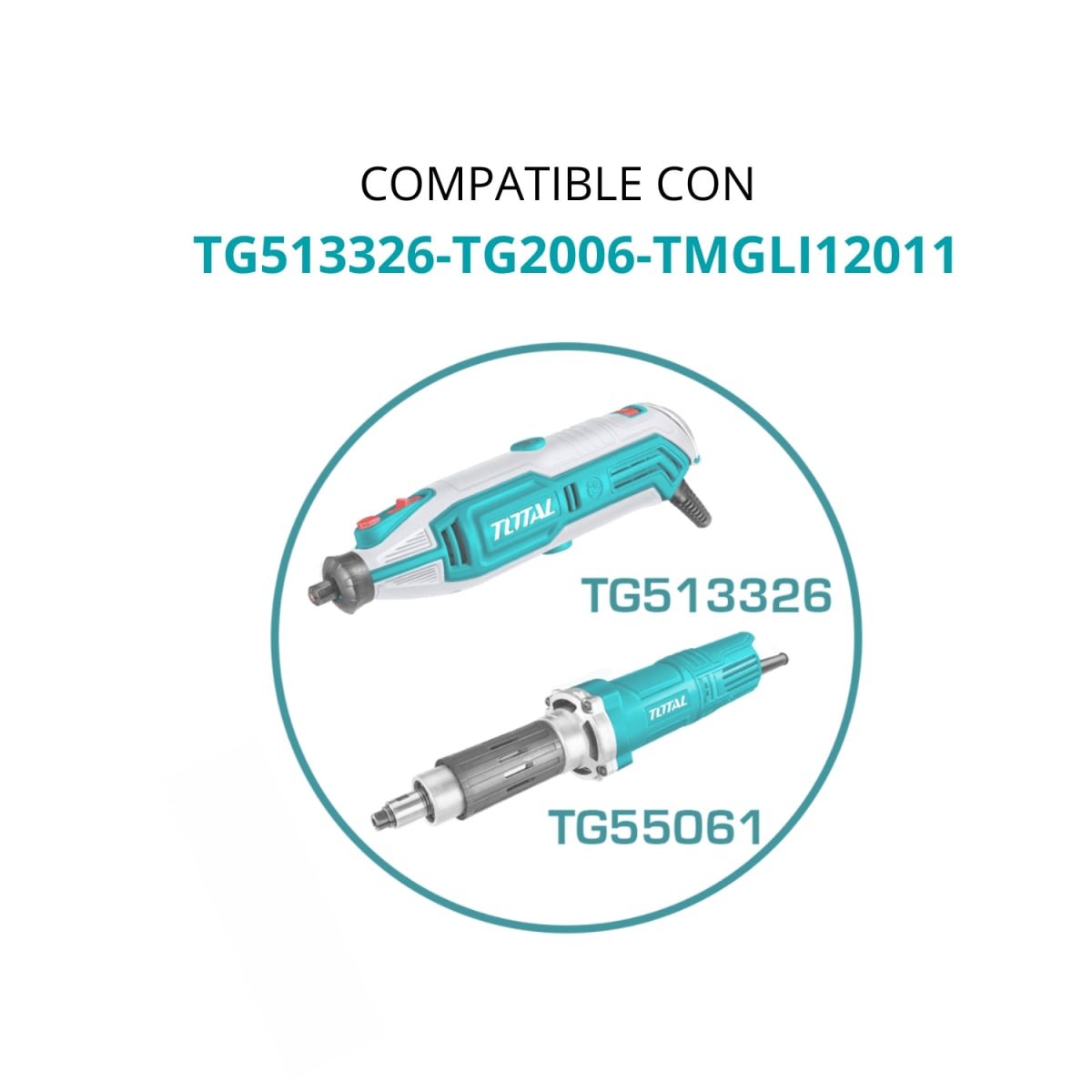 Accesorios para Mini Rectificador 5pcs 3mm + 5pcs 6mm Total3