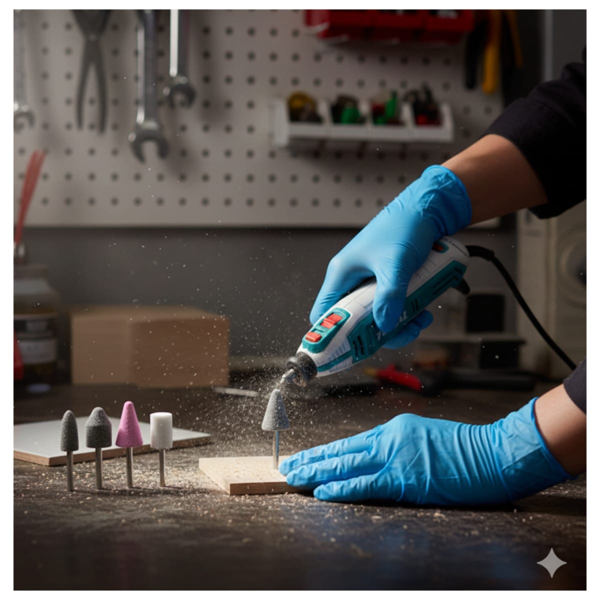 Accesorios para Mini Rectificador 5pcs 3mm + 5pcs 6mm Total2