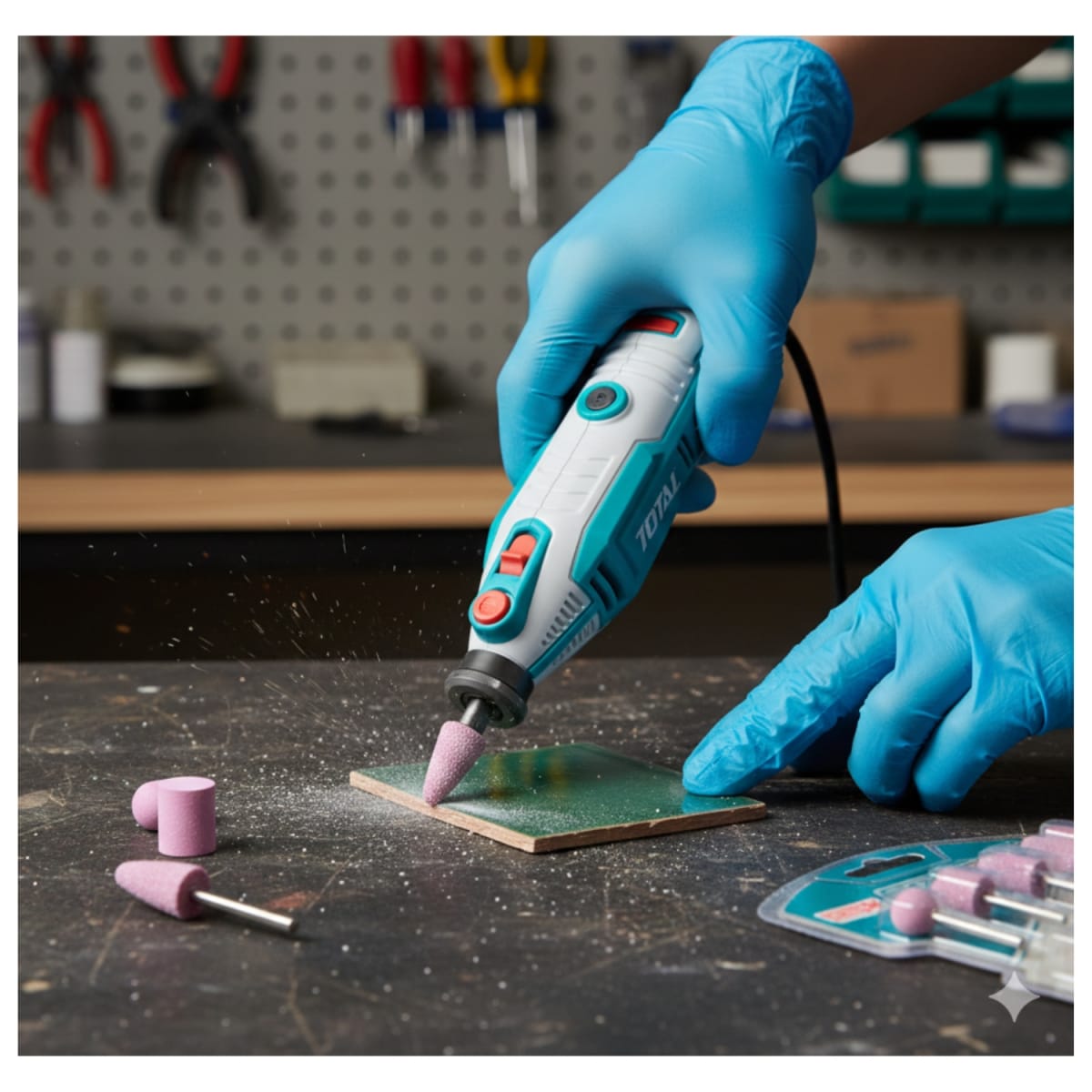 Accesorios para Mini Rectificador 10pcs 3mm Total2