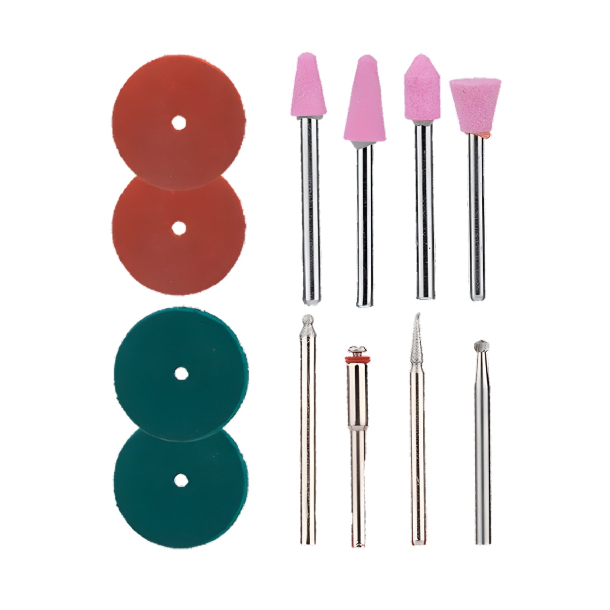 Accesorios para Mini Rectificador 12pcs 3mm Total3