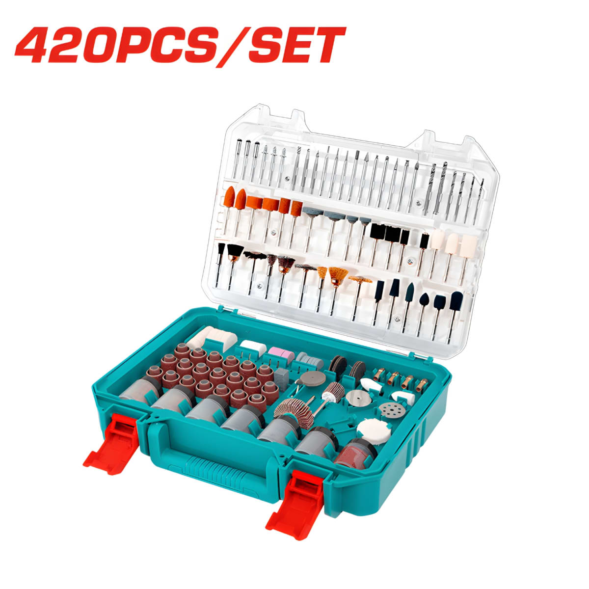 Accesorios para MiniRectificador 420pcs Total2