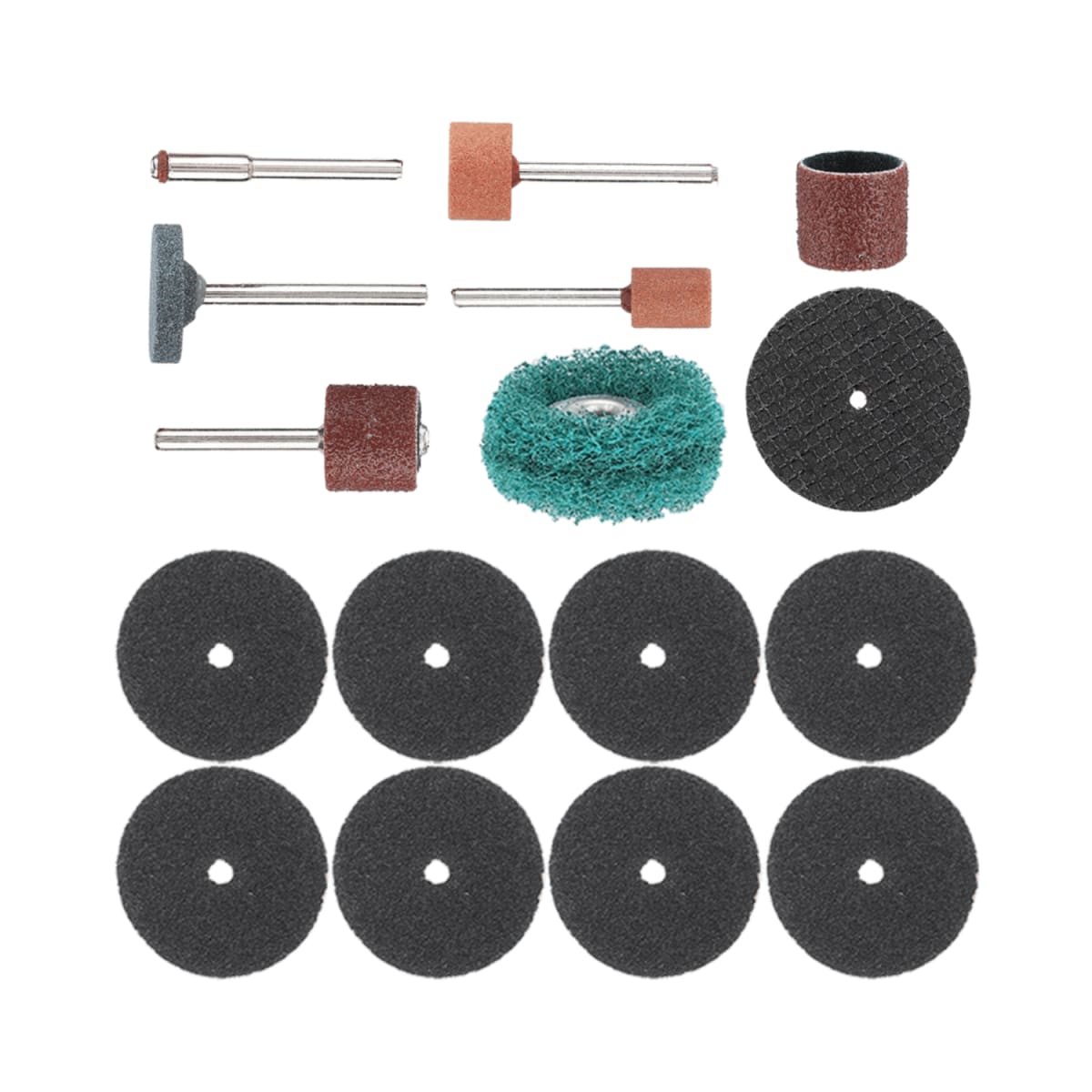 Accesorios para Mini Rectificador 32pcs 1/8'' Total2