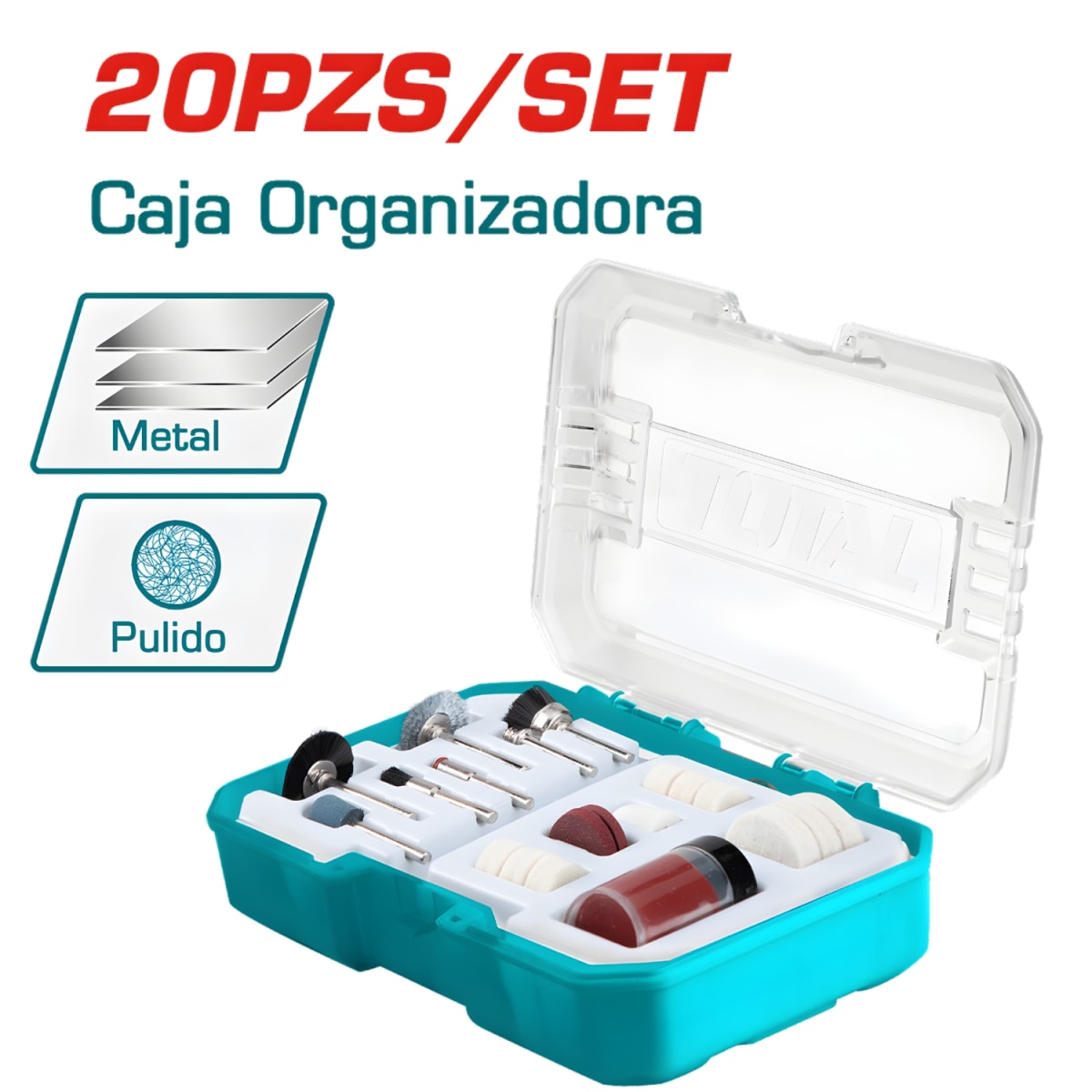 Accesorios para Mini Rectificador 20pcs 3mm Total3