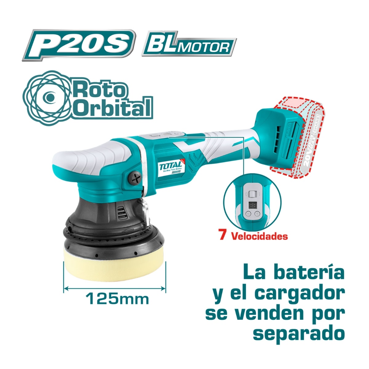 Pulidora Inalámbrica 7