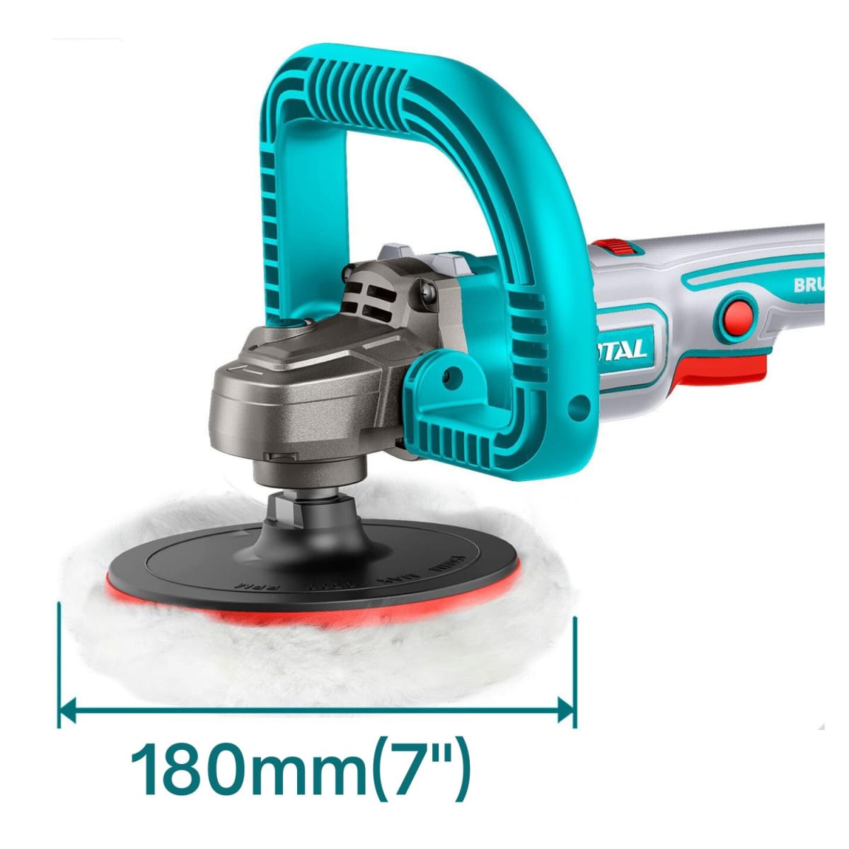 Pulidora inalámbrica 20v + bateria 4ah y cargador Total3