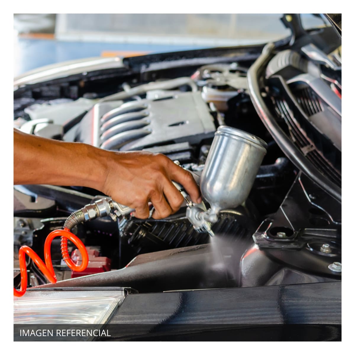 Pistola para pintar de gravedad 1.5mm Total4