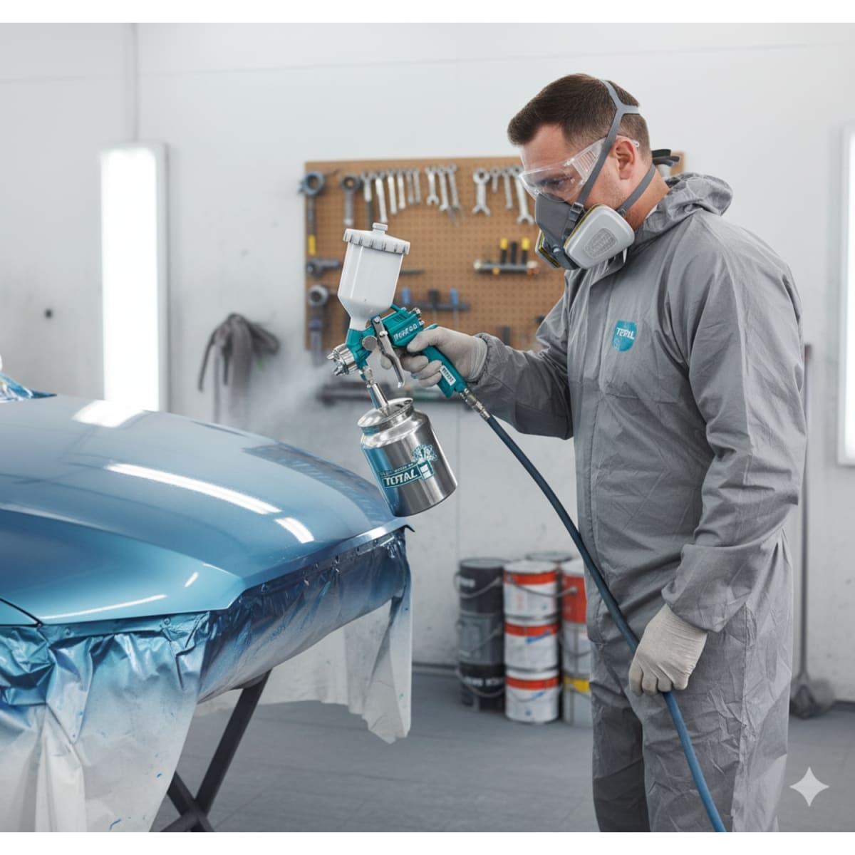 Pistola p/Pintar 10000cc 1.5mm Total3