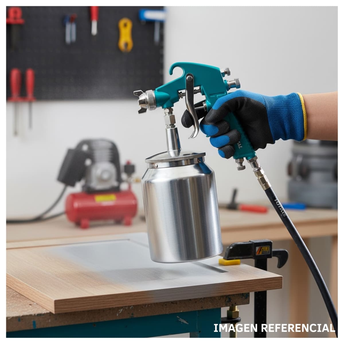 Pistola p/Pintar 10000cc 1.8mm Total4