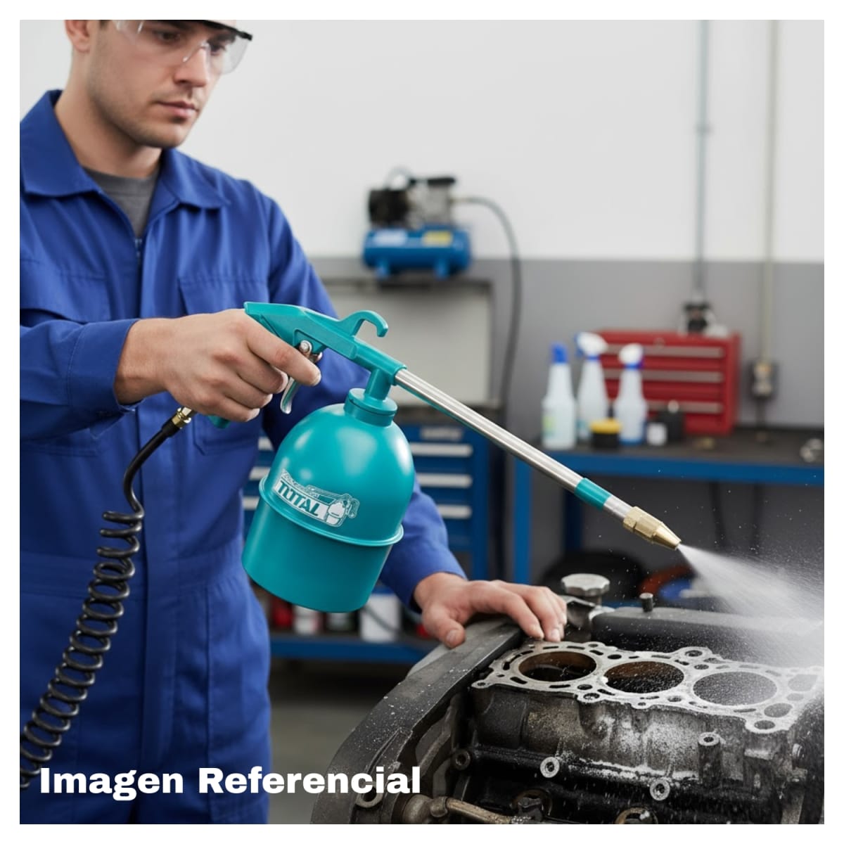 Pistola Pulverizadora Neumática 215mm x 2pcs Total3