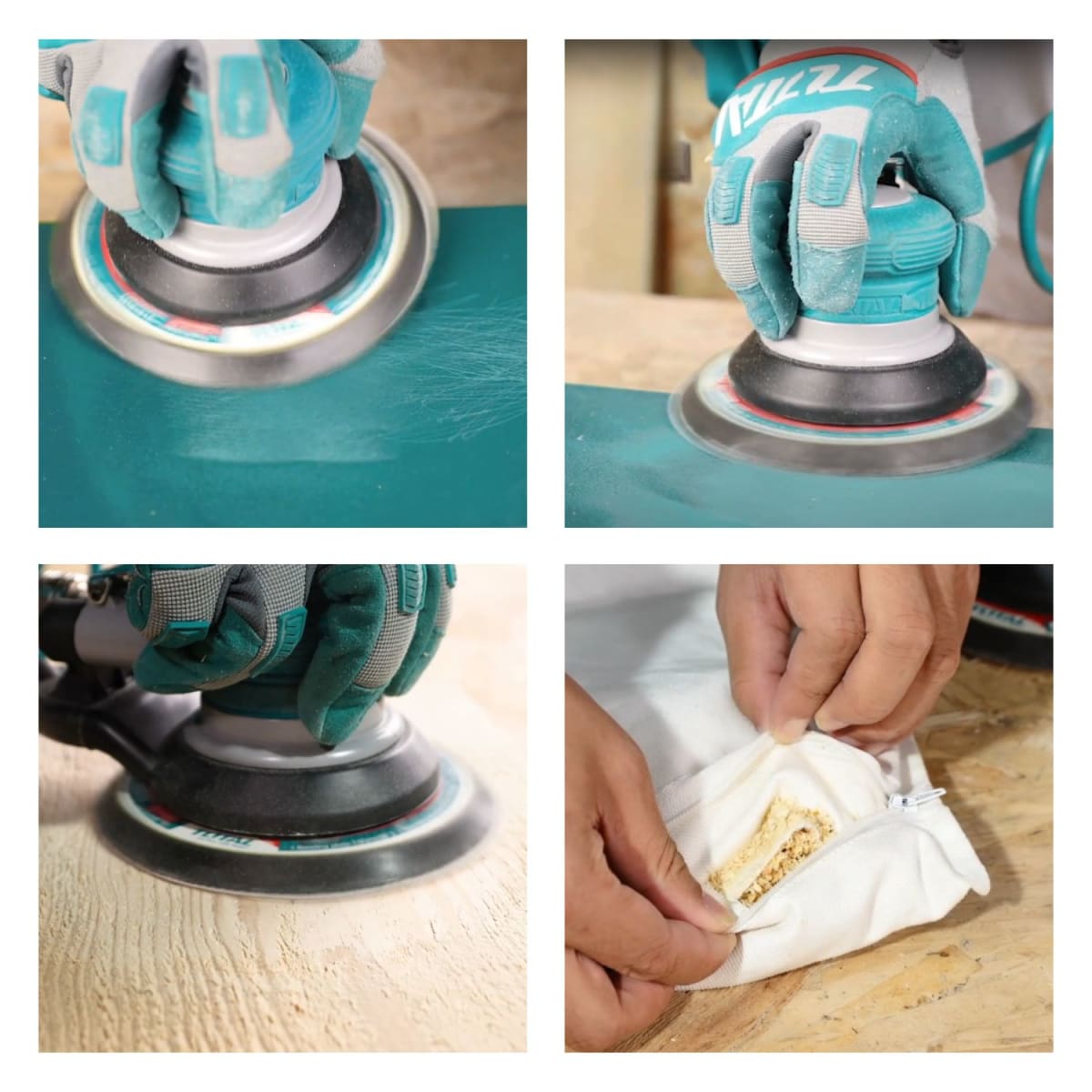 Lijadora circular neumática 6