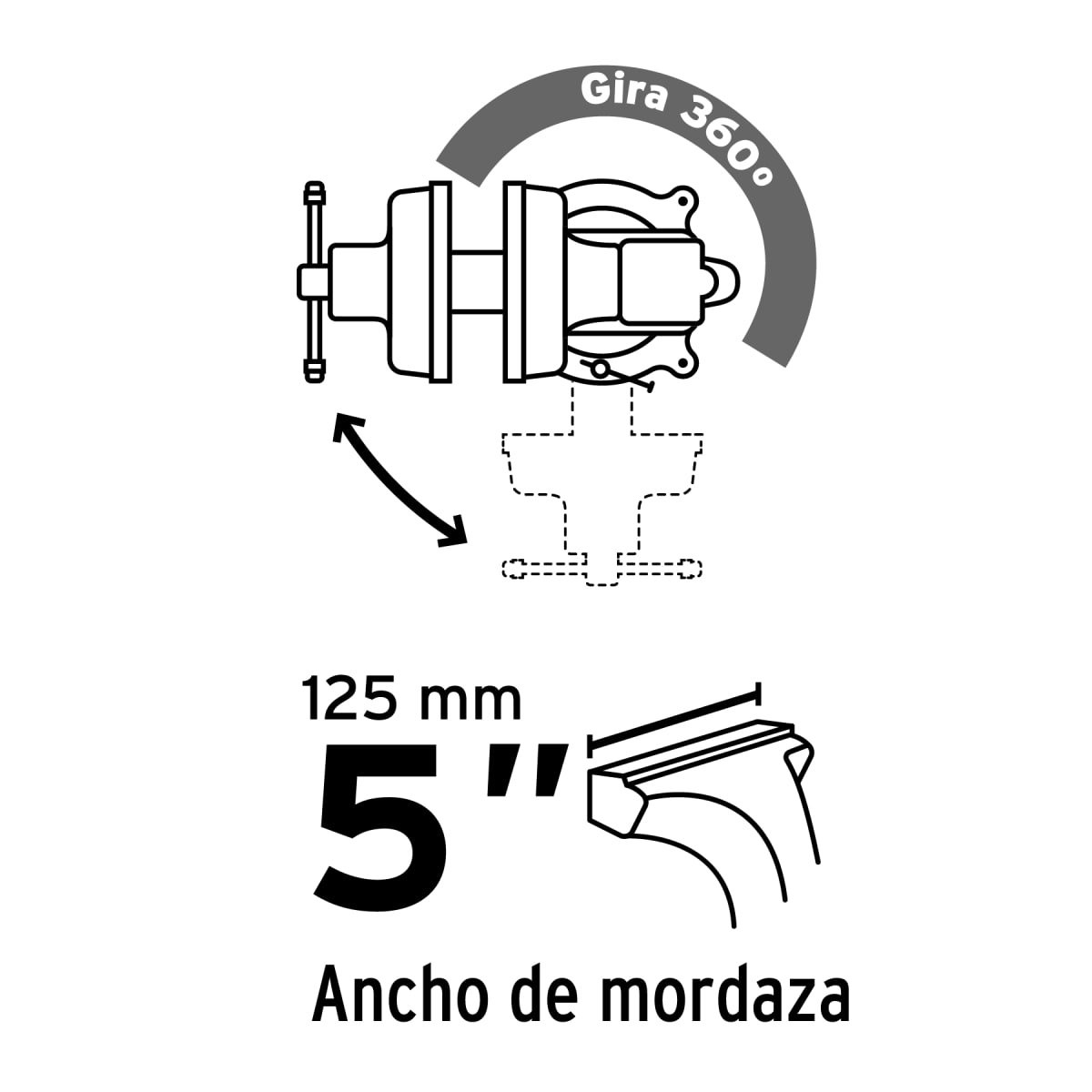 Tornillo de Banco 5