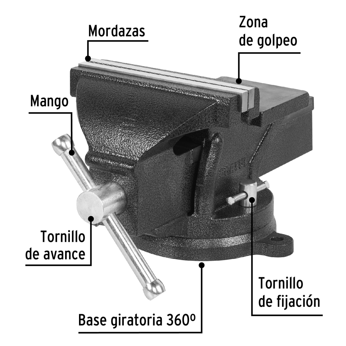 Tornillo de Banco 8
