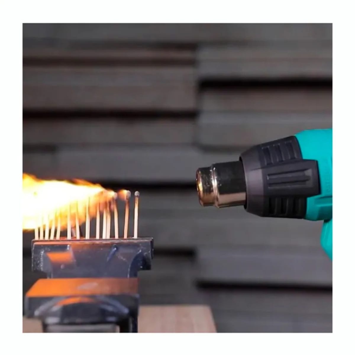Pistola de calor 2000w temperatura ajustable total4