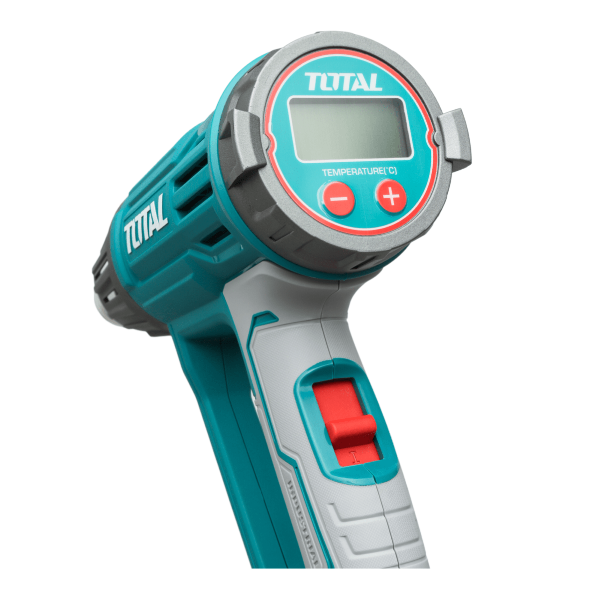 Pistola de calor 2000w con pantalla digital con accesorios Total4